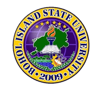 Bohol Island State University seal